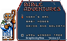 bible adventures nes